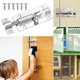 thumbnail image 1 of 4 UNIDS 3 Pulgadas Puerta de Acero Inoxidable Pestillo Perno Puerta Corredera Pestillos con 24 Tornillos Perno de Puerta Multifunción para Puertas Ventanas Gabinetes Valla XianweiShao 8390613914187, 1 of 1