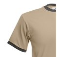 thumbnail image 3 of Fruit Of The Loom Mens Ringer Short Sleeve T-Shirt, 3 of 3