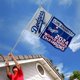 thumbnail image 2 of Bandera WinCraft, campeones del mundo de los Dodgers de Los Ángeles 2024, 90 x 150 cm, 2 of 6