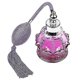 thumbnail image 5 of Botella De Perfume Vinta Bombilla Borla Atomizador 100ml - Púrpura, 5 of 5