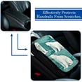 thumbnail image 5 of Polar Bear Soft Comfortable Furry Printed Car Armrest Pad Mat Cover Accessory, 5 of 6