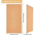 thumbnail image 2 of 30 hojas de corcho para pared, 305 x 155 mm (12 x 6 pulgadas), rectangular, para tablones de anuncios, 1 mm de grosor., 2 of 6
