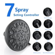 PROOX 7 Spray Patterns Wall Mount Shower Head