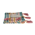 thumbnail image 2 of LR Home Sterling Sea Side Striped Cotton Throw Blanket, Multi, 50" x 60", 2 of 9