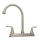 thumbnail image 4 of Mezcladora Para Fregadero Cocina Alfa Laton Cuello Cisne Cromado, 4 of 5