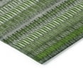 thumbnail image 4 of Addison Rugs Chantille Indoor/Outdoor Transitional Stripes Green Washable Rectangle Rug, 5' x 7'6", 4 of 6