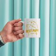 thumbnail image 4 of Taza biselada en blanco, recubierta de cerámica, apta para lavavajillas y microondas para decorar, compatible con prensa de tazas y tinta infusible, taza de sublimación de 12 oz, ideal para manualida, 4 of 5
