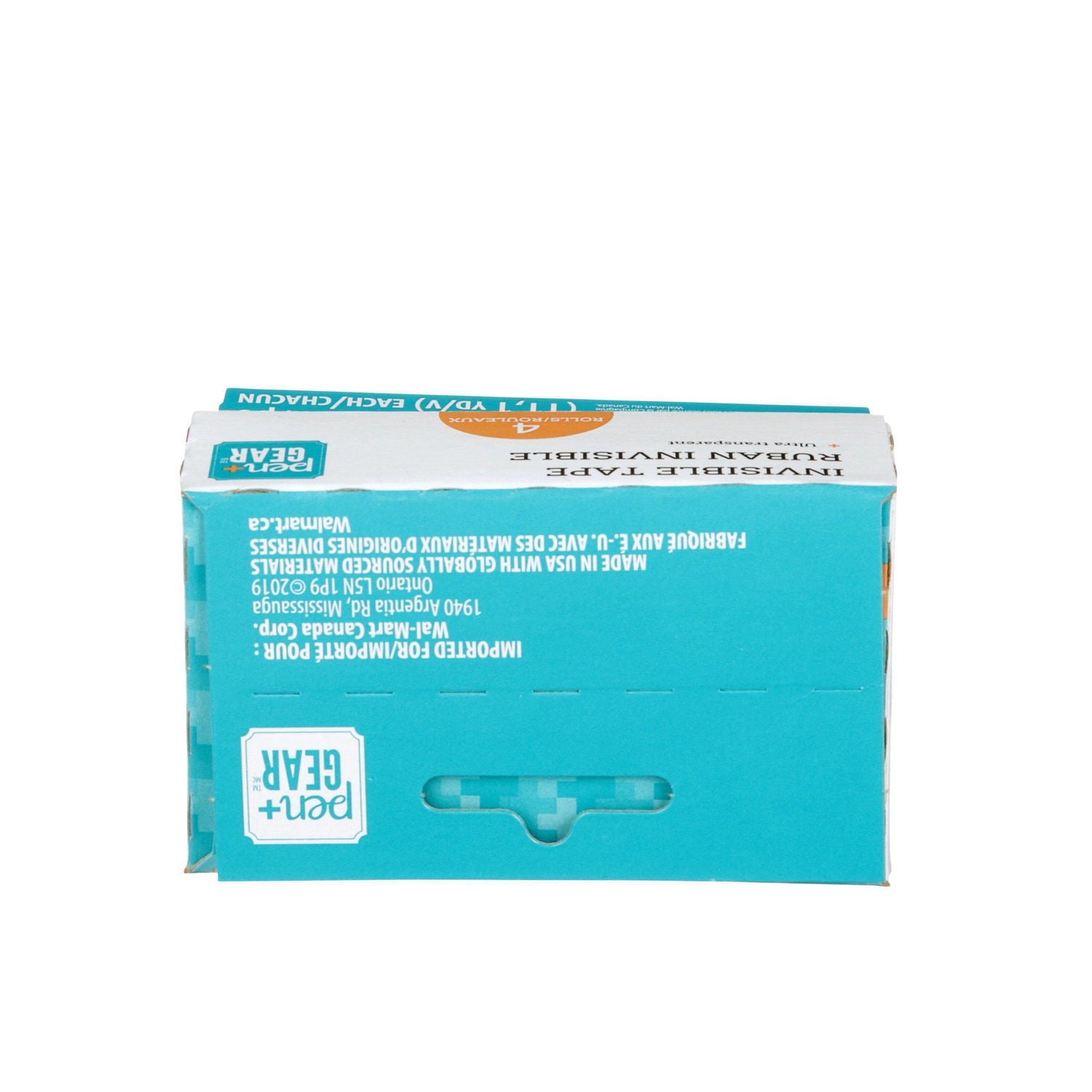 Ruban invisible PEN+GEAR, WM-ID3411C4-C, 19 mm x 10,1 m (0,75 po x 400 po), 4/paquet