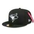 thumbnail image 3 of Men's New Era x Alpha Industries  Black Toronto Blue Jays 59FIFTY Fitted Hat, 3 of 5