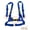 Blue, variant on RASTP Red 2" Adjustable 4 Point Racing Seat Belt Harness Safety Strap Kit Car BAG032