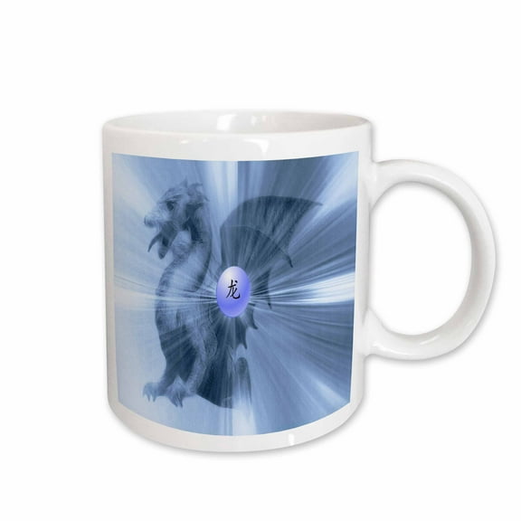 3drose, Dragon J, 11oz Mug
