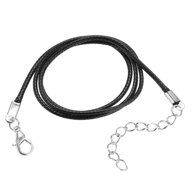 10PCS ed Leather Necklace Cord Cord Bulk For Jewelry Making