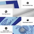 thumbnail image 6 of Navy Blue Anchor Outdoor Rug for Patio/Deck/Porch, Non-Slip Large Area Rug 5 x 8 Ft, Nautical Mandalas Boho Modern Abstract Indoor Outdoor Rugs Washable Area Rugs, Camping Rug Carpet Runner, 6 of 8