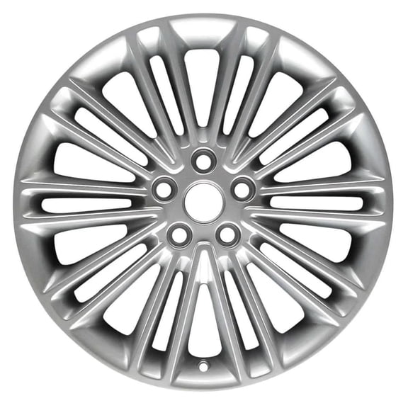 18" 18x8 Inch Wheel for Ford Fusion 2017-2018 | OEM Design Replacement Rim | Machined Charcoal | Direct Fit - OE Stock Specs | 10121