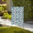 thumbnail image 4 of Wukai Cute Rabbit Easter Garden Flags Double Sided Welcome Garden Yard House Flags Outside Outdoor House (Only Flag), 4 of 8