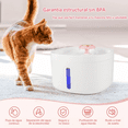 thumbnail image 3 of Bebedero Dispensador De Agua Fuente Para Gatos Y Perro 2.6 L Xtellar blanco, 3 of 3