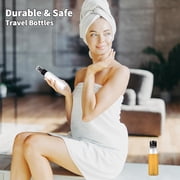 Travel Bottles For Toiletries, TSA Approved 13Pcs Leak Proof Travel Bottles Set, High Transparency Plastic Travel Containers With Toiletries Bag For Cosmetics Shampoo Lotion Cream