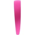 thumbnail image 3 of Motique Accessories 1 Inch Satin Headband - Hot Pink, 3 of 3