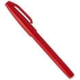 thumbnail image 1 of Pentel Sign Pen Stick Porous Point Pen, Fine Point, Red Barrel, Red Ink 12-Count (S520-B), 1 of 4