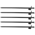 thumbnail image 4 of Tents Stakes, Durable Metal Canopy Stakes Large Head  For Tarp 30cm, 4 of 8