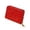 Red, variant on Women's Slim Compact RFID Blocking Card Holder and Key Organizer Pouch for Storage