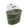 thumbnail image 4 of Dual Baits Storage Barrel Fish Box for Caught Fish Breathable Gear Reusable Sturdy Dual Handles Minnows Fishing Bucket for Fishing Fisherman small, 4 of 10