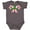 Charcoal Grey, variant on Inktastic Candy Canes and Holly Christmas Boys or Girls Baby Bodysuit