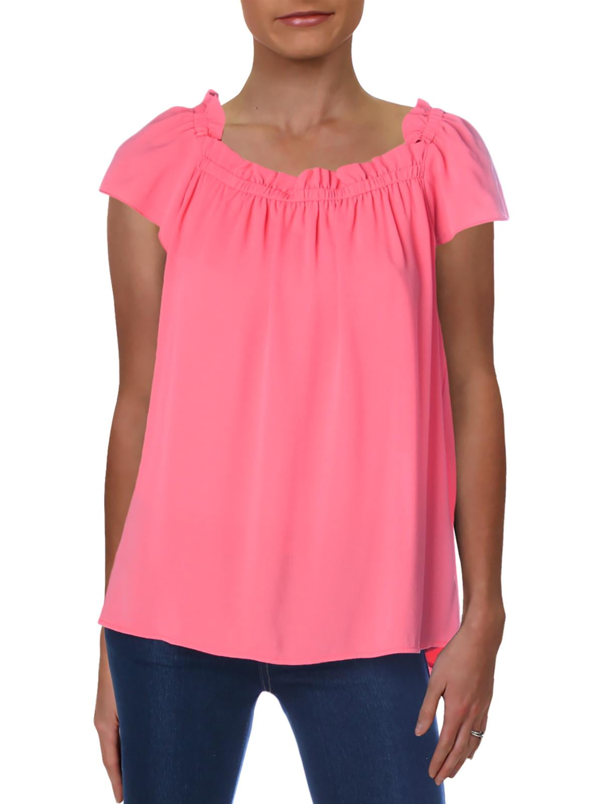 cece square neck blouse