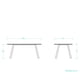 thumbnail image 4 of Mesa de comedor Peñón - Nogal GAIA Classic Chic, 4 of 8
