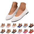thumbnail image 5 of AUDeals Women's Block Heel Pumps, Pointed Toe Dress Shoes with Portable Comfort for Office, Party and Daily Wear (White, 7.5), 5 of 9