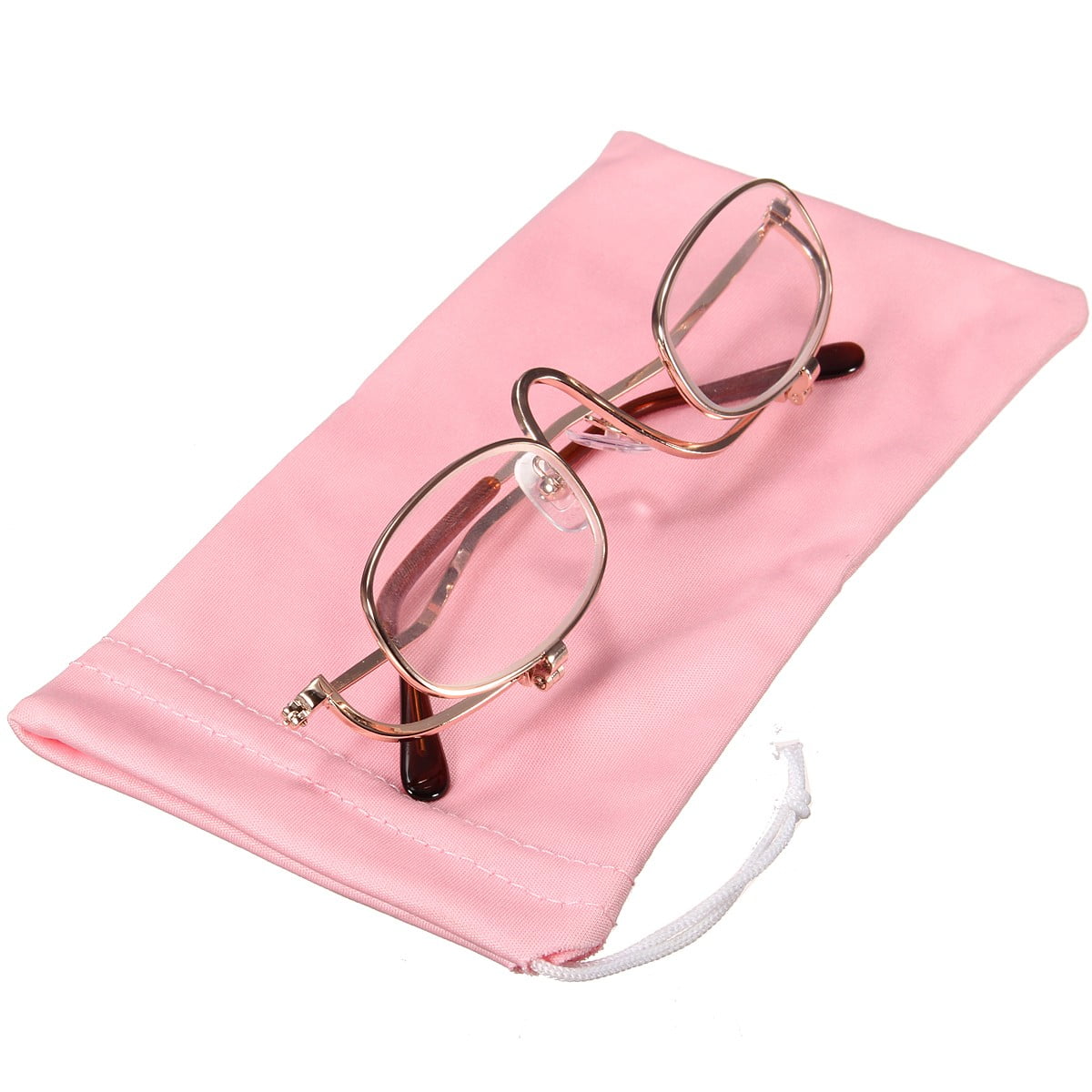 Women Magnifying Makeup Glasses Eye Spectacles Flip Down Lens Folding