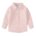 thumbnail image 6 of Wancir Boys' Dress Shirts Long Sleeve Button Down Solid Formal Uniform Casual Western Shirt, 6 of 7