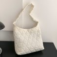 thumbnail image 1 of Bolsa de compras acolchada, resistente al agua, con cerrojo para mujer, hinchada para viajes, citas y salidas, 1 of 8
