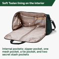 thumbnail image 3 of Bolso de viaje Halfday Premium 2 en 1 para ropa 45 L de nailon balístico, 3 of 9
