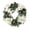 White, variant on Eolstice Artificial Hydrangea And Faux Eucalyptuses Floral Wreath, Silk Flower Wreath Decoration, Event Prop Garland, for Door, Wall, Wedding, Party, Home Decor