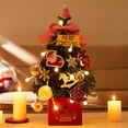 thumbnail image 4 of onlyliua Liquidación Del Día Ofertas Prime Árbol de Navidad Pequeño para Decoración de Escritorio, Paquete de Árbol de Navidad con Accesorios y Luces de Cadena, Regalos de Navidad, Accesorios de Most, 4 of 6