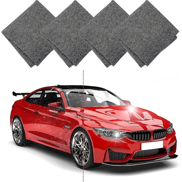 Paño Nano Sparkle 4 Uds YONGSHENG Paño mágico para eliminar rayones en pintura de coche