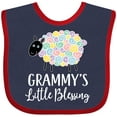 thumbnail image 3 of Inktastic Grammy Grandchild Lamb Boys or Girls Baby Bib, 3 of 4