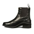 thumbnail image 2 of OVATION Kid's Quantum Zip Paddock Black Boots, Size: 3 (470804BLK3), 2 of 6