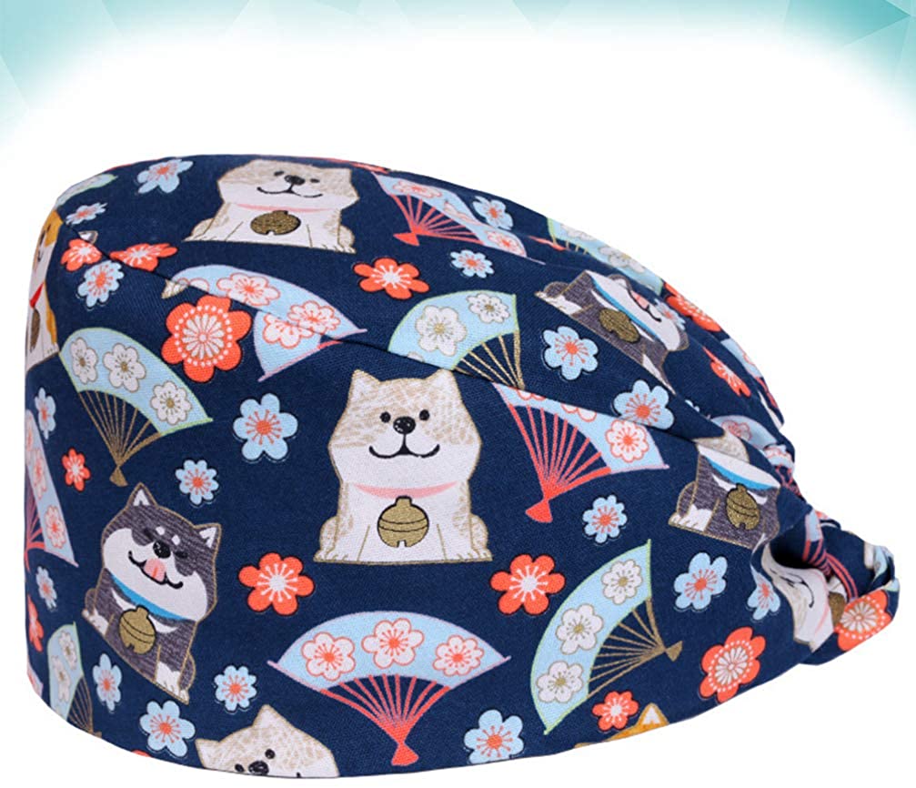 2pcs Surgical Hat Surgical Scrub Cap 