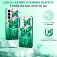thumbnail image 4 of CASEFIV for Samsung Galaxy S26 Plus Case,Cute Butterfly Pattern Magnetic Phone Cover Translucent Slim Protective Case for Women Girls,Orange Butterfly, 4 of 8