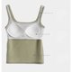 thumbnail image 5 of Pijama de manga corta para mujer, transpirable y de verano, con tirantes, sin mangas. Blusa de poliéster para mujer., 5 of 5