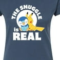 thumbnail image 3 of Pokémon - The Snuggle Is Real Pikachu And Piplup - Juniors Fitted Graphic T-Shirt, 3 of 5