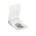 thumbnail image 4 of TOTO® SW WASHLET®+ Ready Square Electronic Bidet Toilet Seat with Auto Flush Ready Cotton White - SW4549AT60#01, 4 of 5