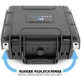 thumbnail image 2 of CASEMATIX 11" Waterproof Studio Recording Microphone Case Compatible with Blue Ember Xlr Condenser Microphone and Audio Accessories, 2 of 6