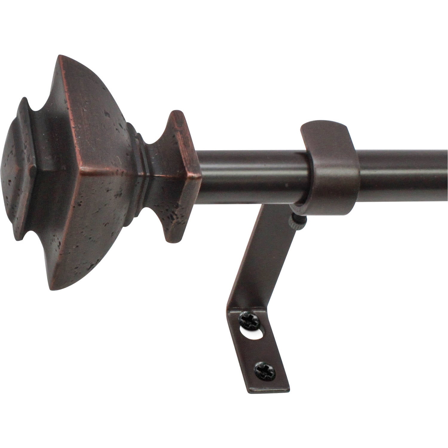 Montevilla Core Square 5/8" Curtain Rod Set