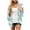 Light blue Cardigan Coats for Women, variant on USSUMA Women's Fall Cardigan Tie Dye Open Front Long Sleeve Cardigan For Women Lightweight Long Boho Elegant Cardigan with Pocket