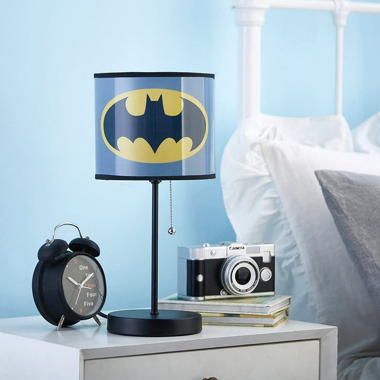 Warner Brothers Batman Stick Lamp Gray