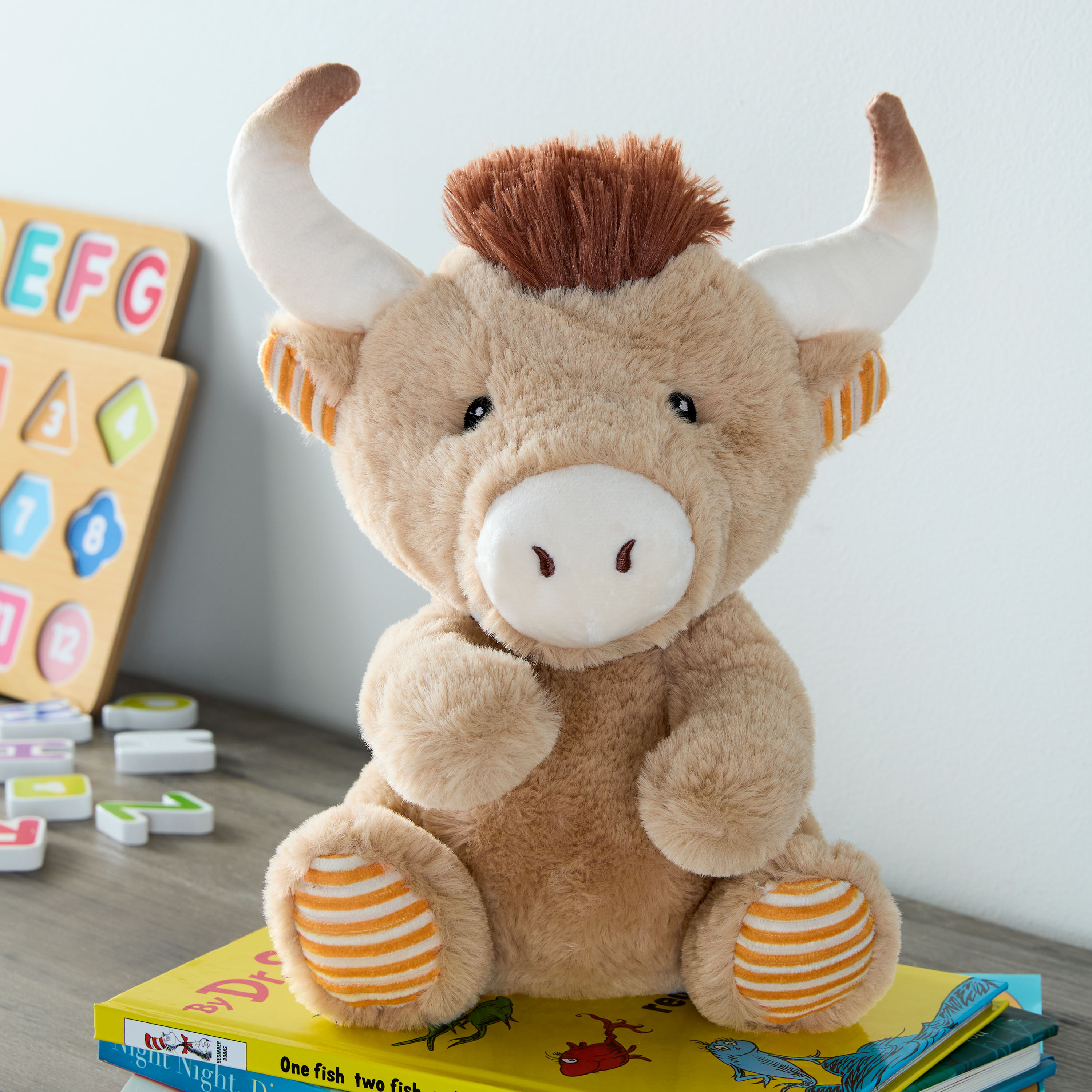 Spark Create Imagine Bull Plush Toy, 9 Inches photo 2
