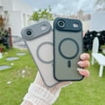 thumbnail image 2 of Allytechgroup Case for iPhone Air, [Compatible with Magsafe] Hard PC TPU Rugged Non-Slip Shock-Absorbent Slim Lightweight Shockproof Protective Magnetic Back Cover for iPhone Air, Purple, 2 of 7